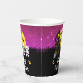 ハッピーハローウィンパーティームミピンク 紙コップ (右)