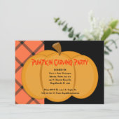 ハッピーハローウィンパーティー招待状 招待状 (スタンド正面)