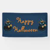 ハッピーハローウィンパーティー装飾デコーバナー 横断幕 (横)