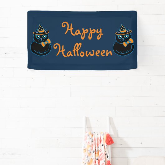 ハッピーハローウィンパーティー装飾デコーバナー 横断幕 (インサイチュ)