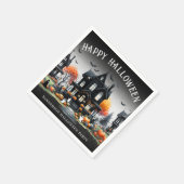 ハッピーハローウィンパーティー スタンダードカクテルナプキン (角)