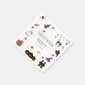 ハッピーハローウィンパーティー スタンダードカクテルナプキン (角)