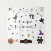 ハッピーハローウィンパーティー タペストリー (正面)