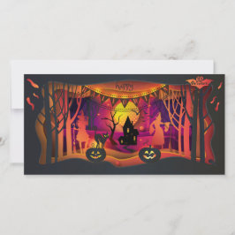 ハッピーハローウィンパーティー「トリートまたはトリック」 カード