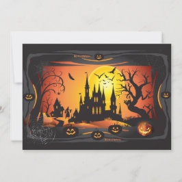 ハッピーハローウィンパーティー「トリート·オア·トリック」 カード