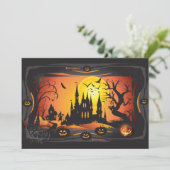 ハッピーハローウィンパーティー「トリート·オア·トリック」 カード (スタンド正面)