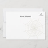 ハッピーハローウィンパーティー「トリート·オア·トリック」 カード (裏面)