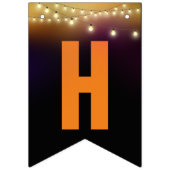 ハッピーハローウィンパーティー バンティングフラッグ (第2の旗)