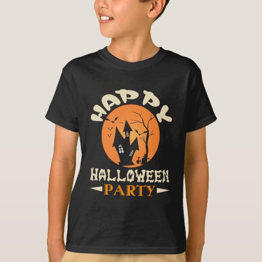 ハッピーハローウィンパーティー Tシャツ (正面)