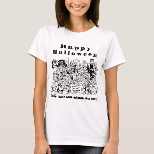ハッピーハローウィンパーティー Tシャツ (正面)