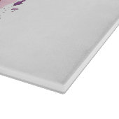 ハッピーハローウィンパープルウィッチカボチャ&こうもり カッティングボード (角)