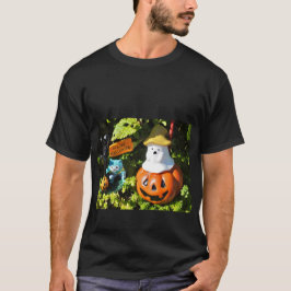 ハッピーハローウィンビックハロウィーンスプオフィスハロウィーン Tシャツ