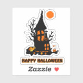 ハッピーハローウィンビニールシール シール (シート)