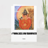 ハッピーハローウィンピグカード子猫&ジャックオピグ カード (裏面)