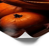 ハッピーハローウィンファームチキンロースターパンプキンパッチ ポスター (コーナー)