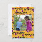 ハッピーハローウィンフォトカード (正面)