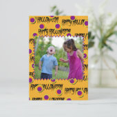 ハッピーハローウィンフォトカード (スタンド正面)