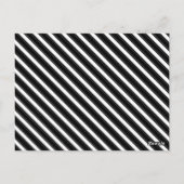 ハッピーハローウィンフラグのバンティングバナーポストカード ポストカード (裏面)