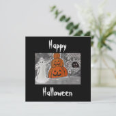 ハッピーハローウィンフラットカード (スタンド正面)