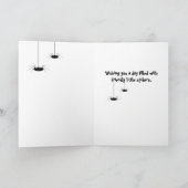 ハッピーハローウィンフランケンシュタインスパイダーカード カード (内部)