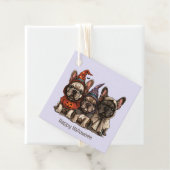 ハッピーハローウィンフランスのブルドッグ フェイバータグ (インサイチュ)