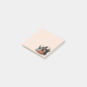 ハッピーハローウィンフランスのブルドッグ ポストイット (アングル)