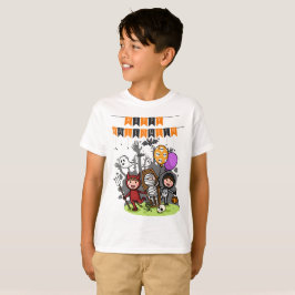 ハッピーハローウィンブラック Tシャツ