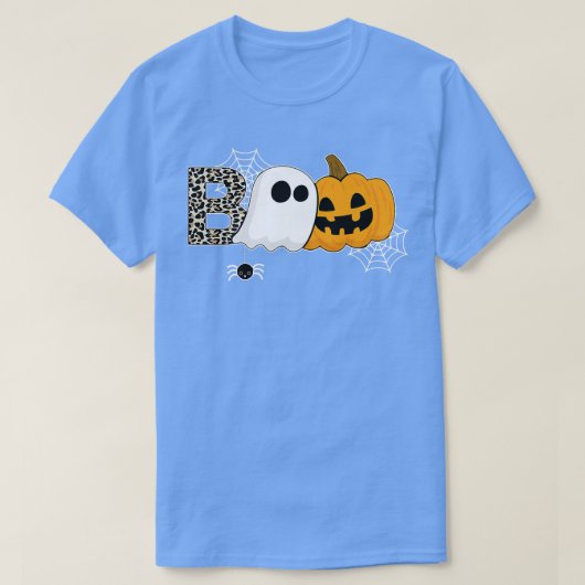 ハッピーハローウィンブースウィッチハットカボチャ416 Tシャツ (デザイン正面)