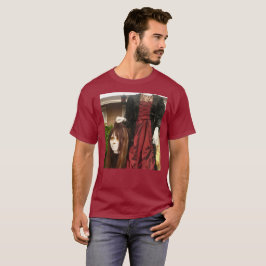 ハッピーハローウィンヘッドレスマネキンレディ Tシャツ