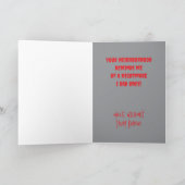 ハッピーハローウィンペンシルバニアグリーティングカード カード (内部)