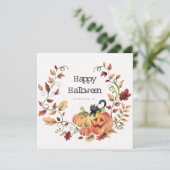ハッピーハローウィンホリデーカード シーズンカード (スタンド正面)