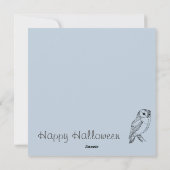 ハッピーハローウィンホリデーカード シーズンカード (裏面)