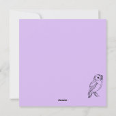 ハッピーハローウィンホリデーカード シーズンカード (裏面)