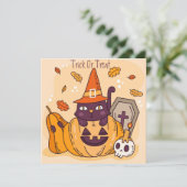 ハッピーハローウィンホリデーカード シーズンカード (スタンド正面)