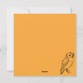 ハッピーハローウィンホリデーカード シーズンカード (裏面)