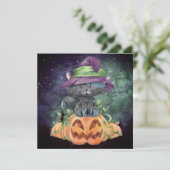 ハッピーハローウィンホリデーカード シーズンカード (スタンド正面)