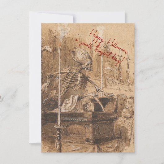 ハッピーハローウィンホリデーカード シーズンカード (正面)