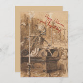 ハッピーハローウィンホリデーカード シーズンカード (正面/裏面)