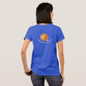 ハッピーハローウィンホワイトTシャツ Tシャツ (裏面フル)