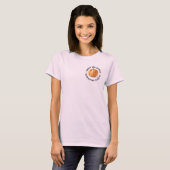 ハッピーハローウィンホワイトTシャツ Tシャツ (正面フル)