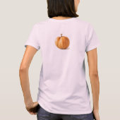 ハッピーハローウィンホワイトTシャツ Tシャツ (裏面)