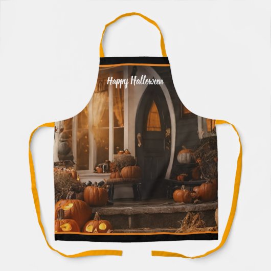 ハッピーハローウィンホームコレクション エプロン (正面)