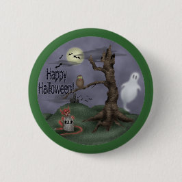 ハッピーハローウィンボタン 缶バッジ