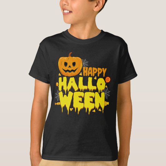 ハッピーハローウィンボーイ Tシャツ (正面)