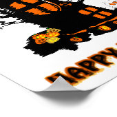 ハッピーハローウィンポスター ポスター (角)