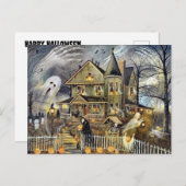 ハッピーハローウィンポストカード シーズンポストカード (正面/裏面)