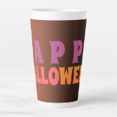 ハッピーハローウィンマグカップ カフェラテマグ (正面)