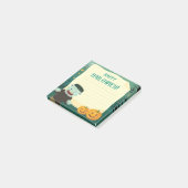 ハッピーハローウィンモンスター3" x 3" Post-it®ノート ポストイット (アングル)