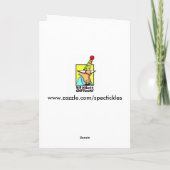 ハッピーハローウィンユーモアあいさつカード カード (裏面)