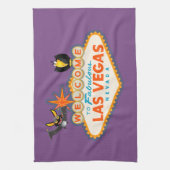 ハッピーハローウィンラスベガススタイル キッチンタオル (縦)